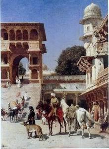  Arab or Arabic people and life. Orientalism oil paintings 203
